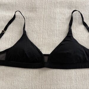 Elegant Black Triangle Bralette